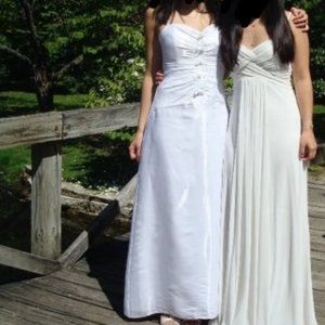 Vintage Wedding Dress Sweetheart A-line Silk